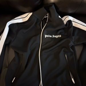 Palm Angels Black Track Jacket
